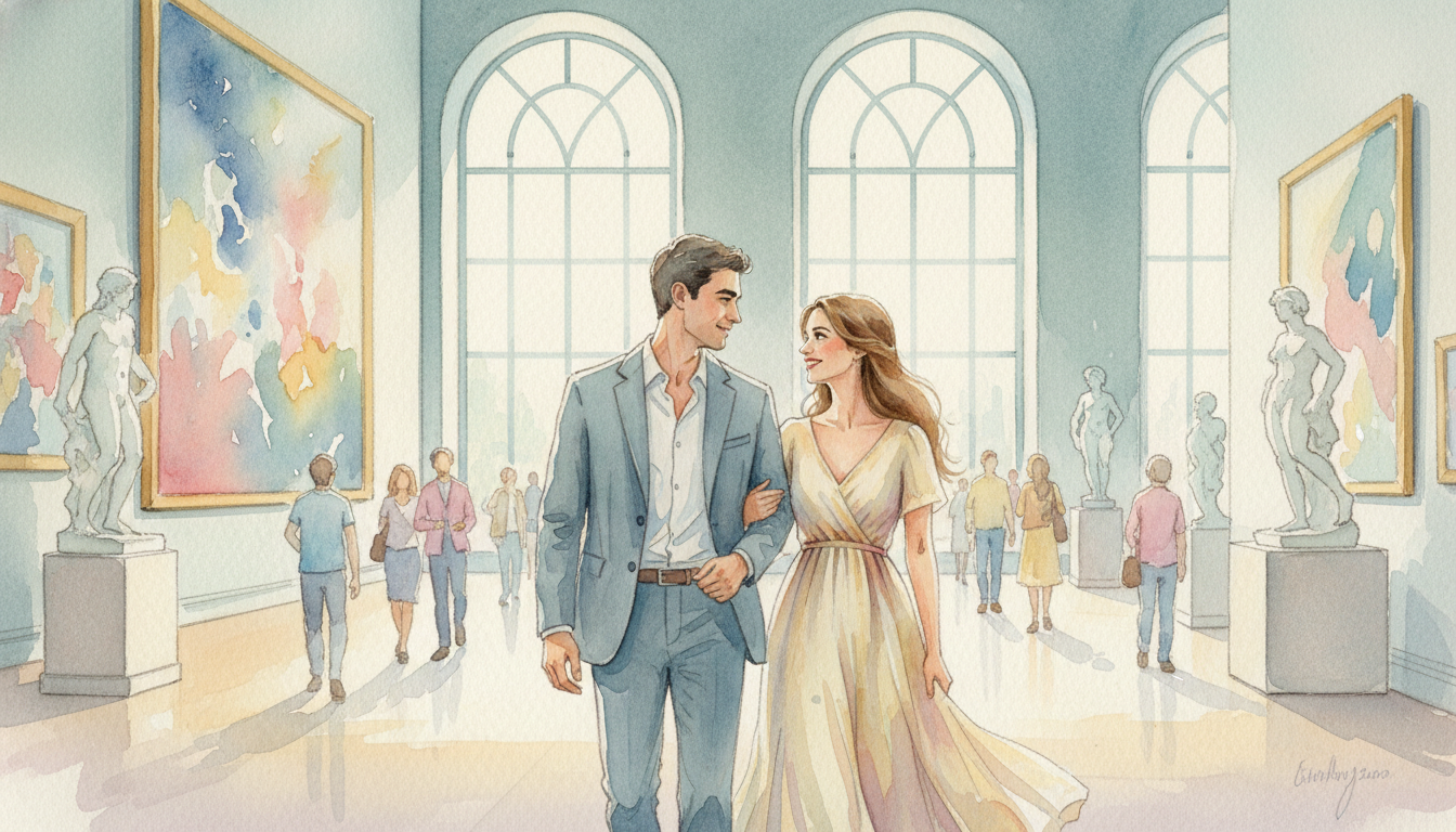 元彼との美術館デートは再接近のチャンス!