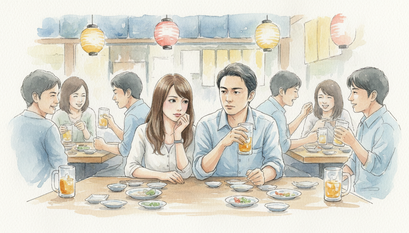 元彼が隣に座る時、彼の心の中はどうなっているの？