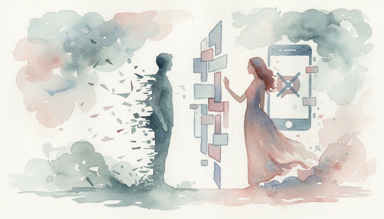 自分から振った彼にLINEブロックされた時の賢い対処法