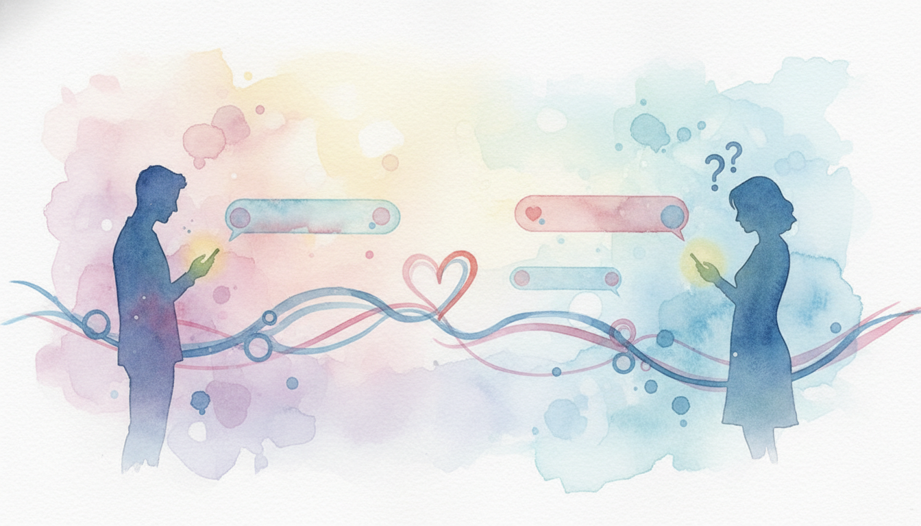 毎日LINEを送ってくる男性の5つの心理