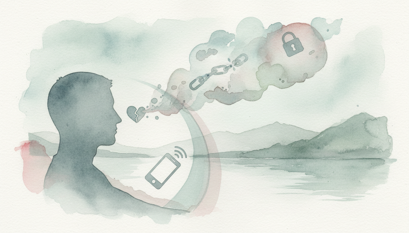 元彼がSNSを更新しないのは、彼の心の変化のサインかもしれませんね