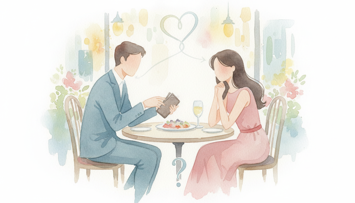 「奢り＝脈あり」は古い？最新の男性心理と復縁の可能性