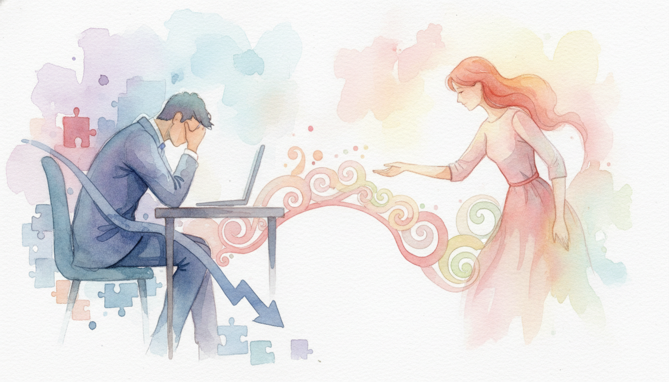 元彼が仕事で落ち込んでいる時が復縁のチャンスである理由