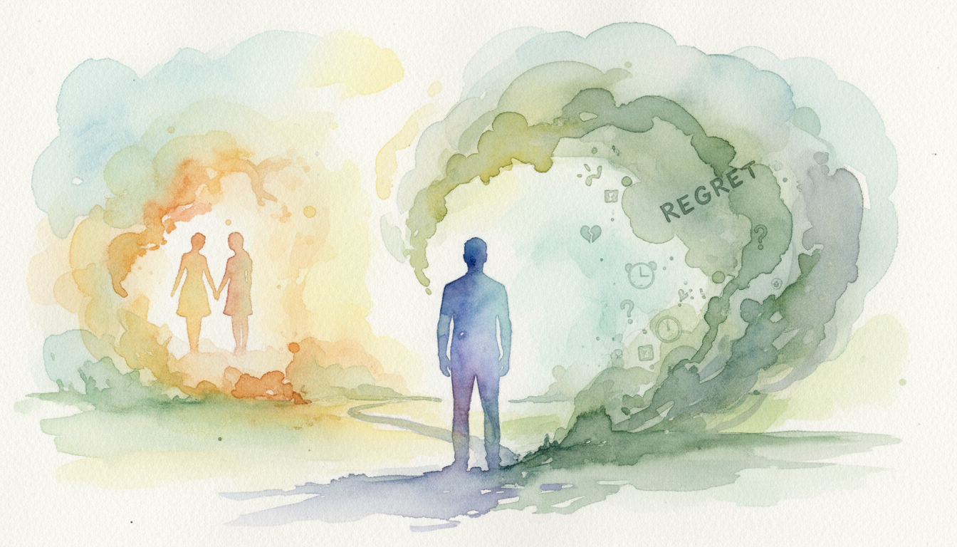 男性が後悔を感じる心理メカニズム