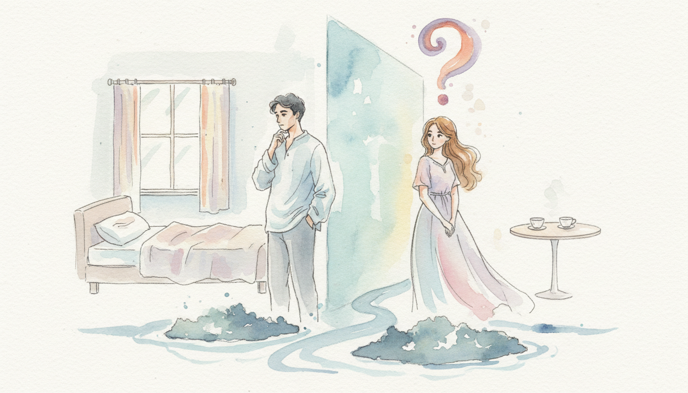 元彼が泊まりに来ても復縁しない彼の本音とは？