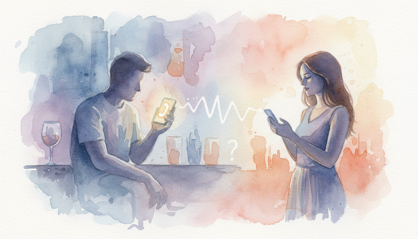 元彼が酔った時だけ連絡してくる、その結論とは？