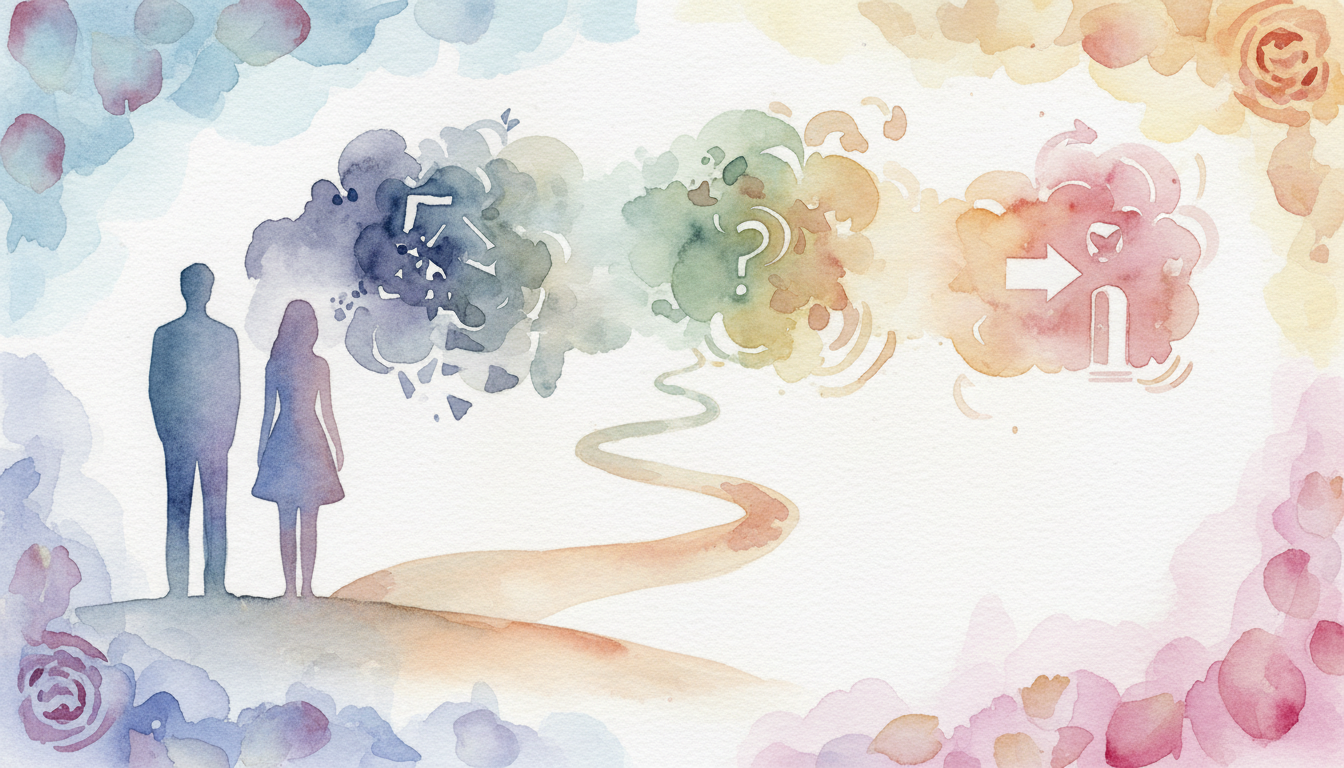 男性が別れ後にたどる3つの心理ステップ