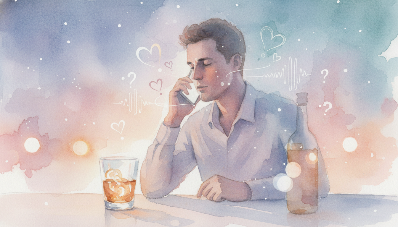 既婚男性の酔い電話は「酔いを言い訳にした好意や下心」が隠れていることが多い