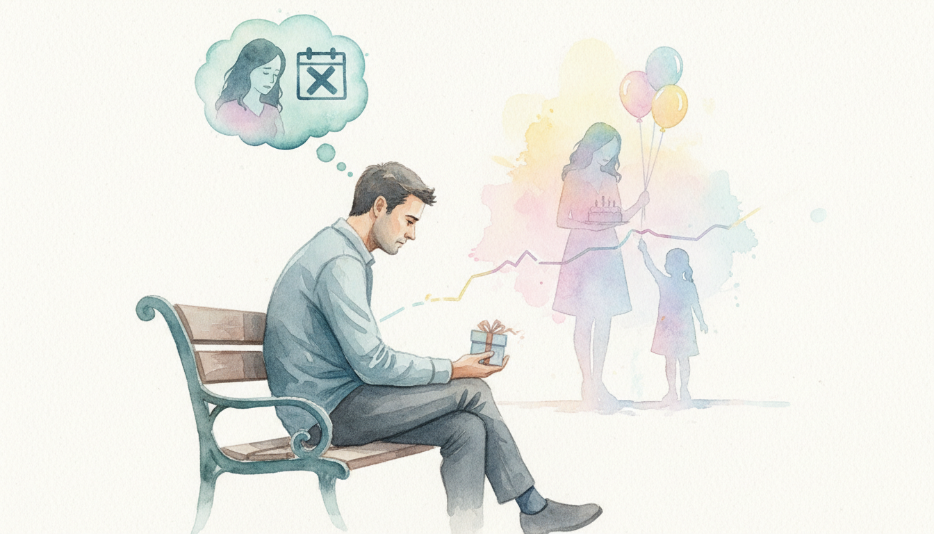 既婚男性が誕生日に会えない時の本音は？