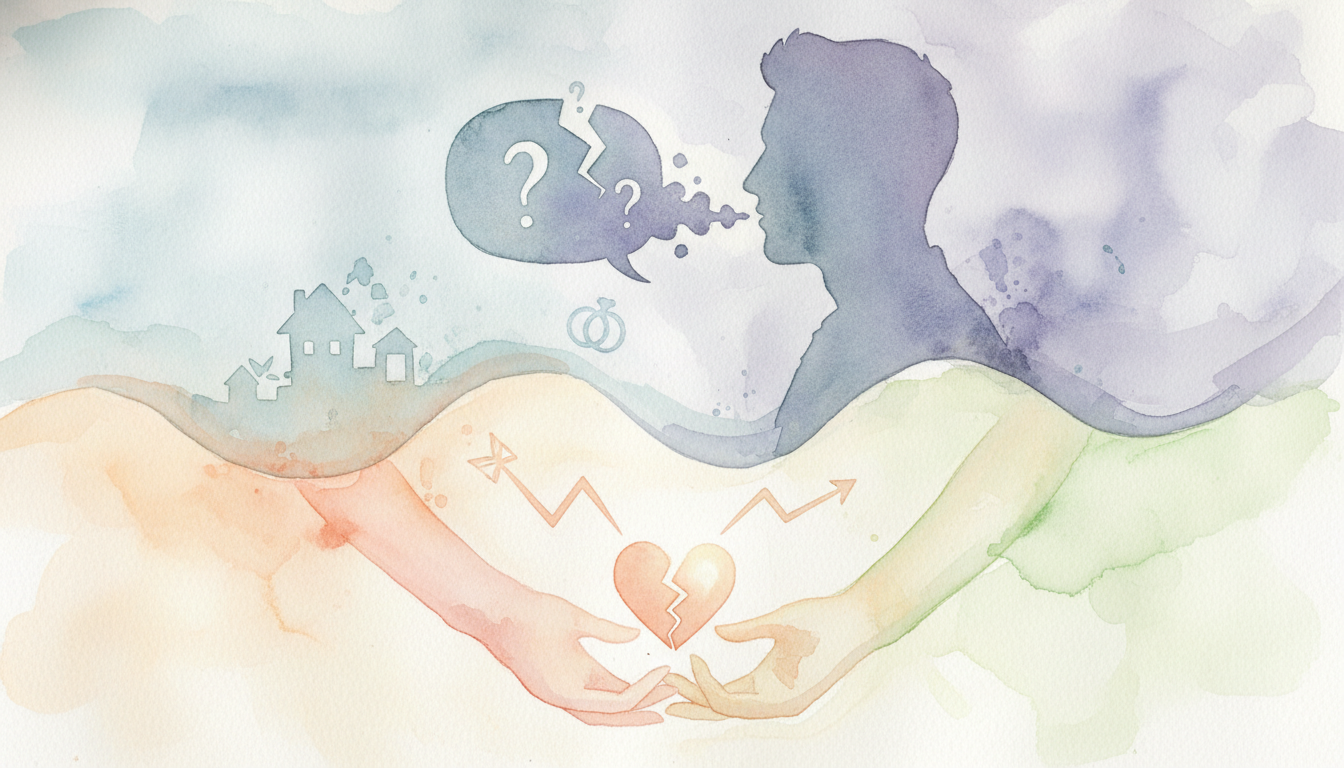 彼の「離婚をほのめかす」言葉、その真意とは？
