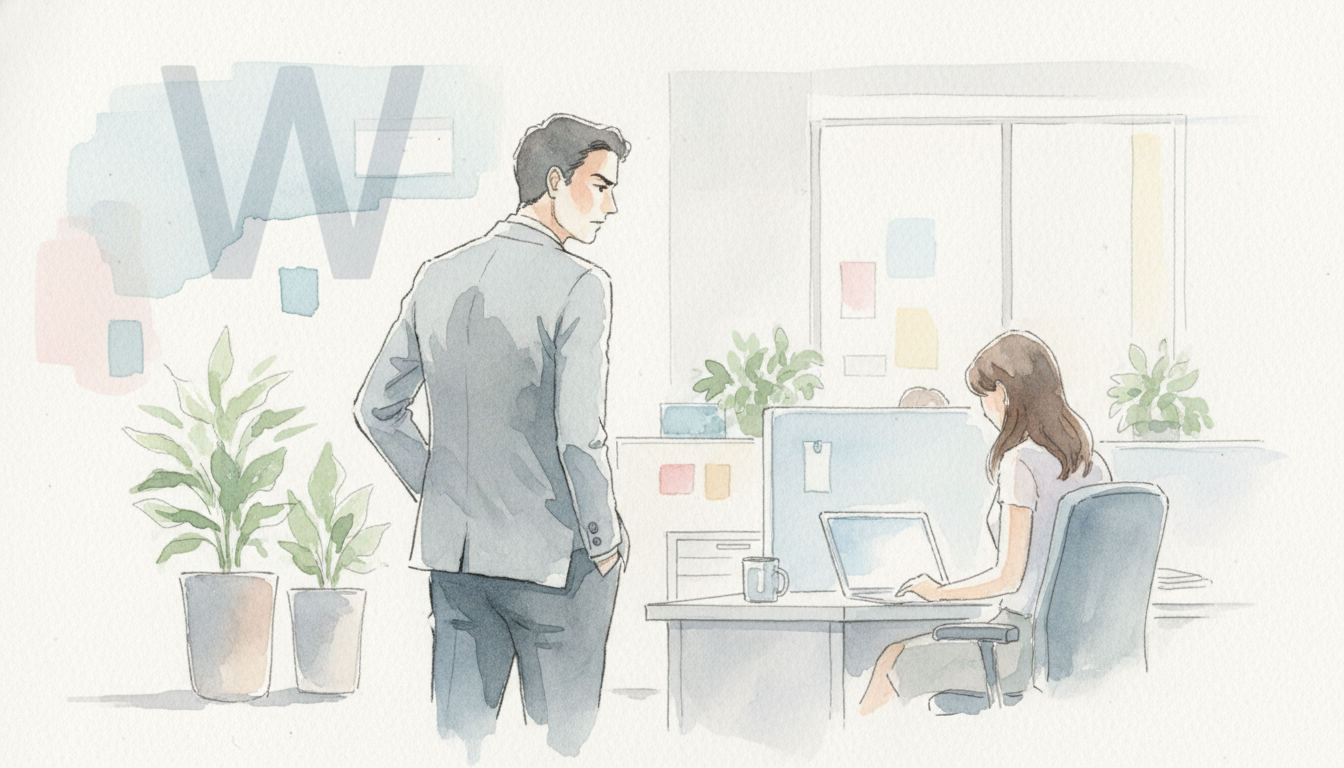 職場でW不倫がバレないための具体的な態度・行動のコツ