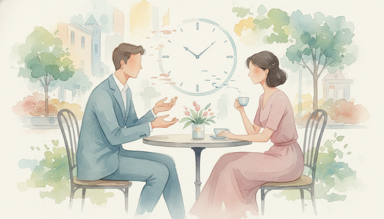 男性が初デートを短時間にする意外な理由