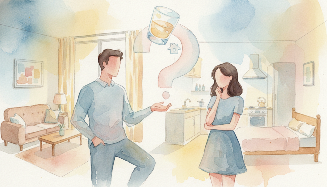 初回から家飲みに誘われた時の危険サインと見分け方