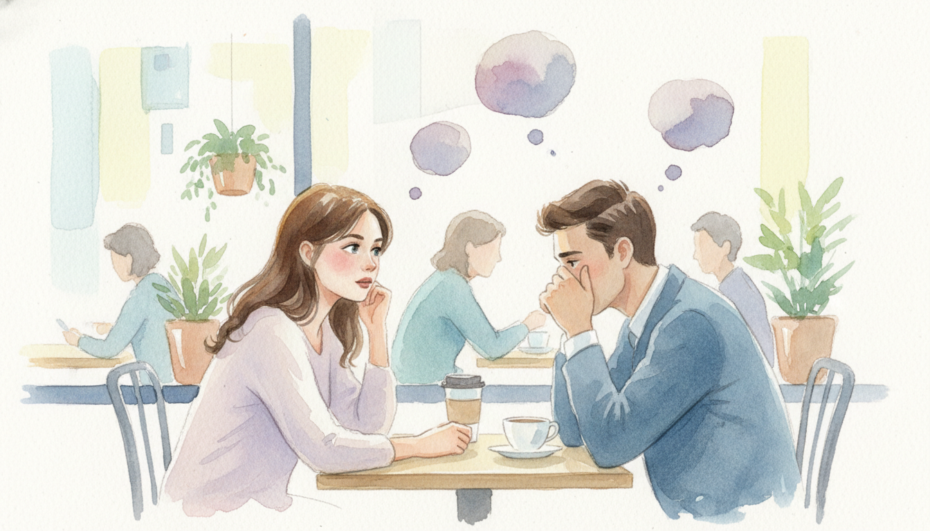 彼の視線に隠された男性心理って?目を合わせない3つの理由