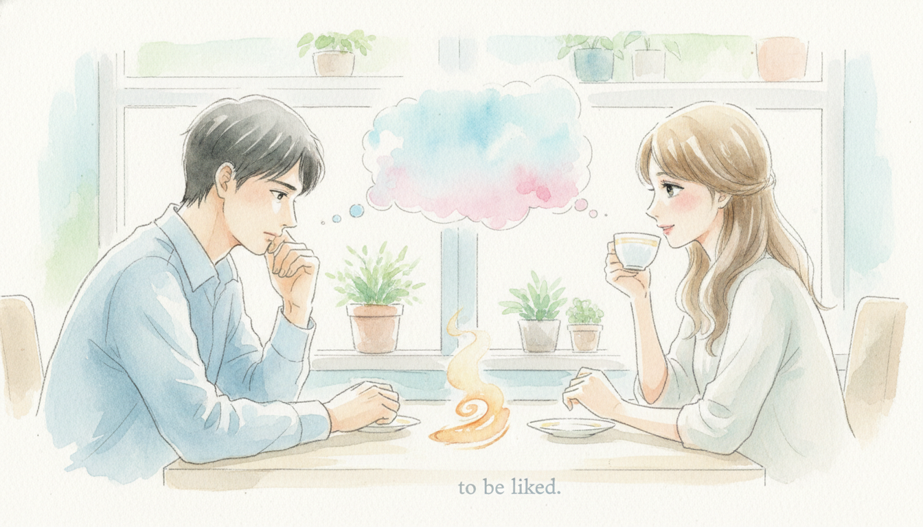 彼が沈黙してしまうのは「あなたに好かれたい」からかもしれません