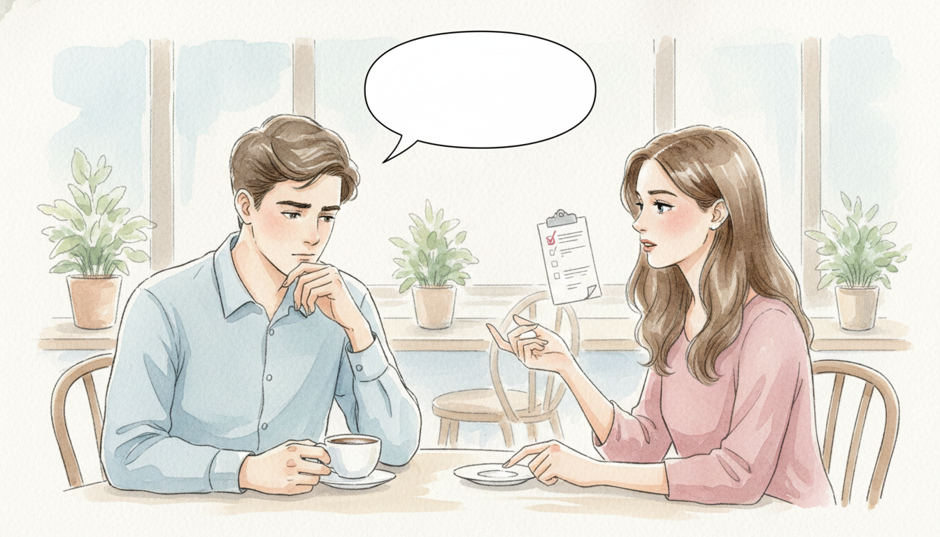 沈黙中の彼を見極めるチェックポイント