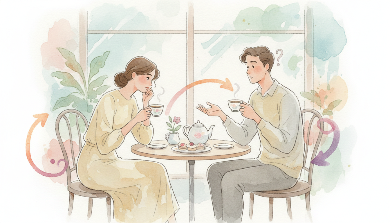 「お茶だけ」デートを次のステップに進めるためのアプローチ