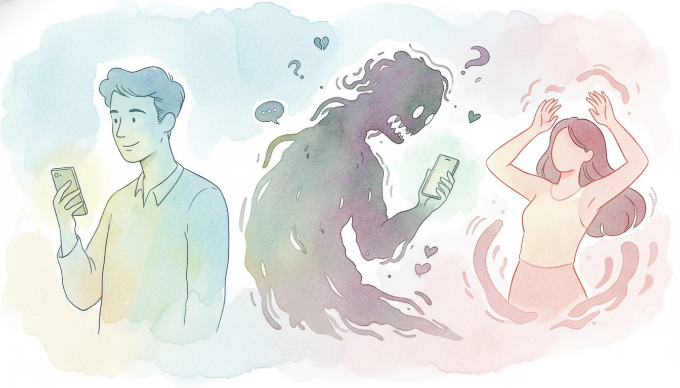 男性を「気持ち悪い」と感じてしまう具体的な行動パターン