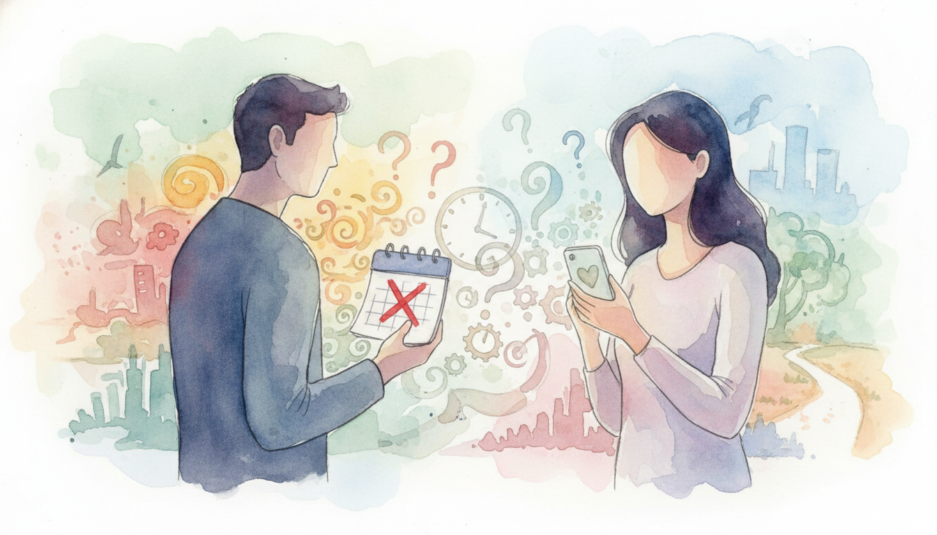 週末会えない男性の心理は複雑！彼の本音の見抜き方