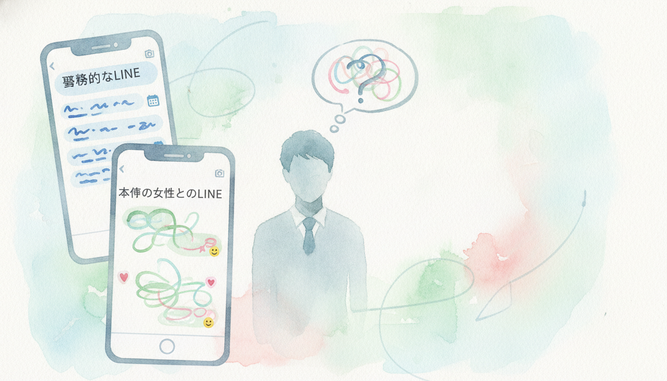 本命の女性に送るLINEとの違いとは？