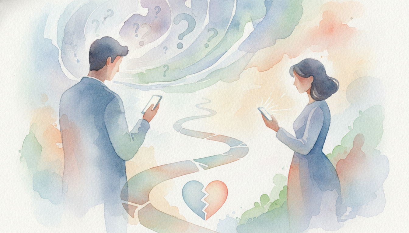 なぜ彼は連絡を待たせるの？男性心理の深層を解説