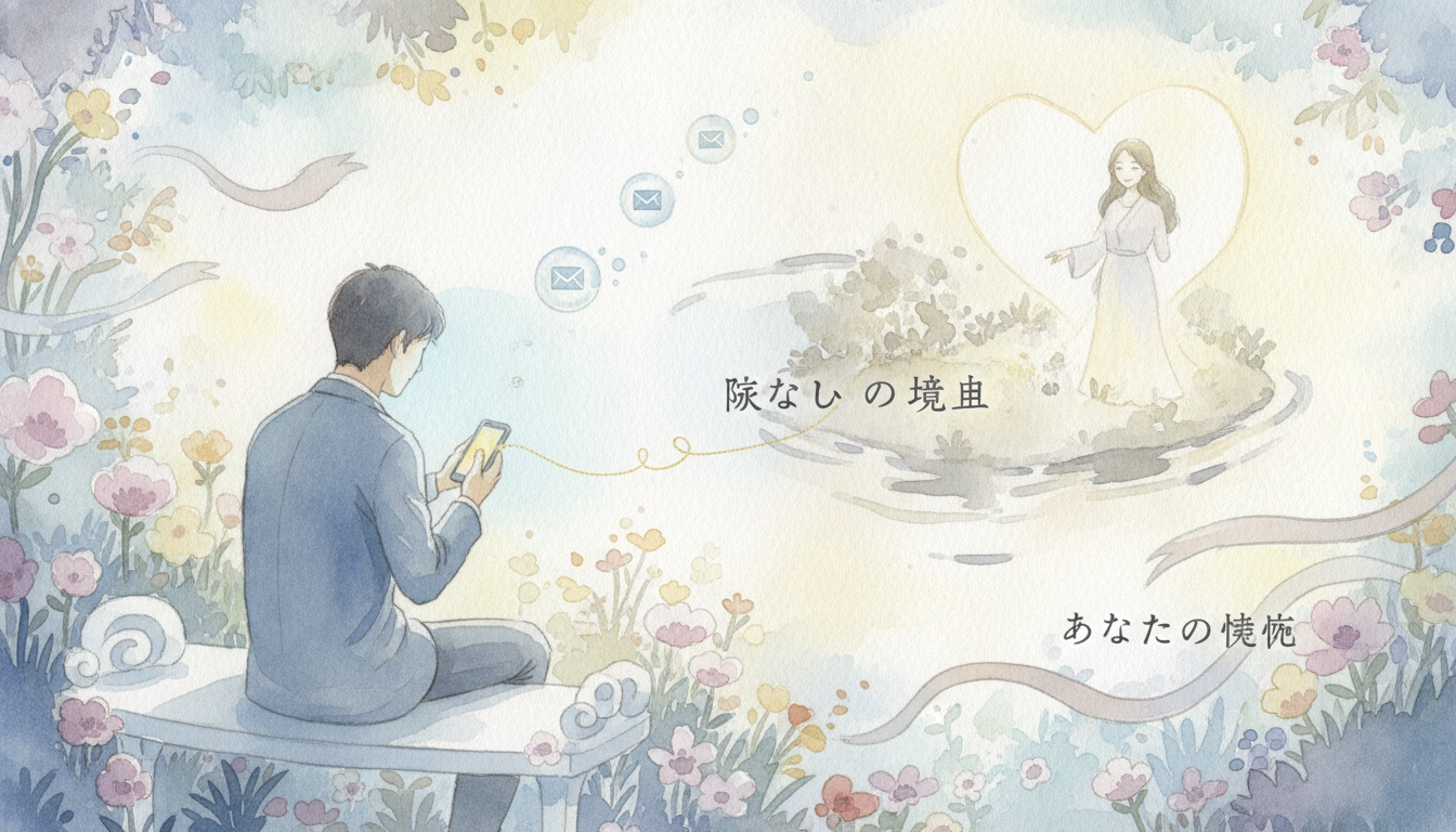 あなたの魅力は、彼のLINEの返信速度では決まりません