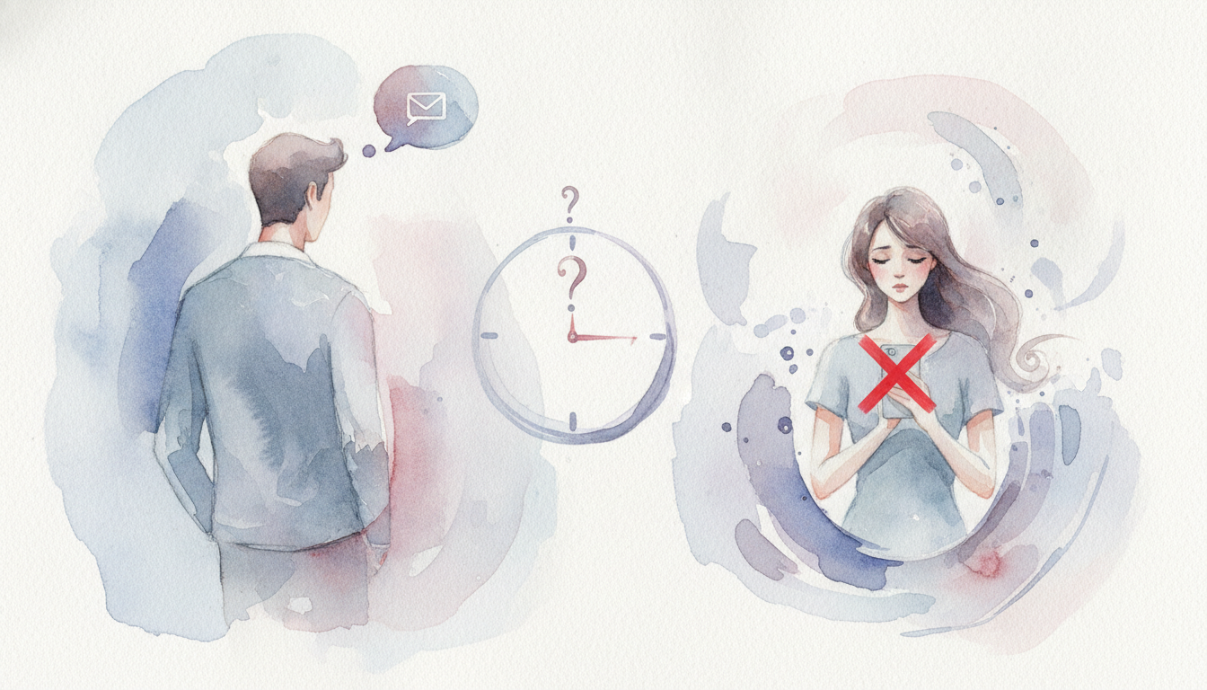 未読無視された時にやってはいけないNG行動
