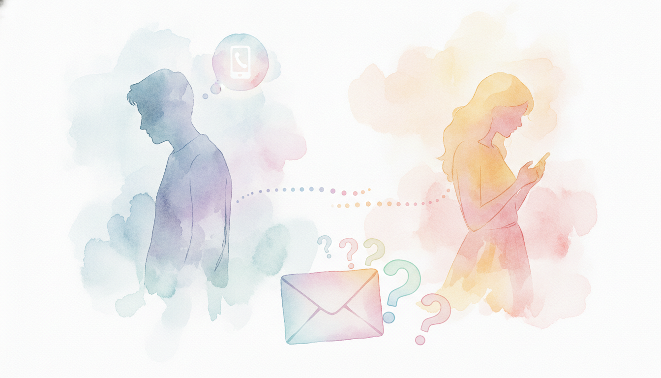 彼の既読スルーは脈なし？それとも…？