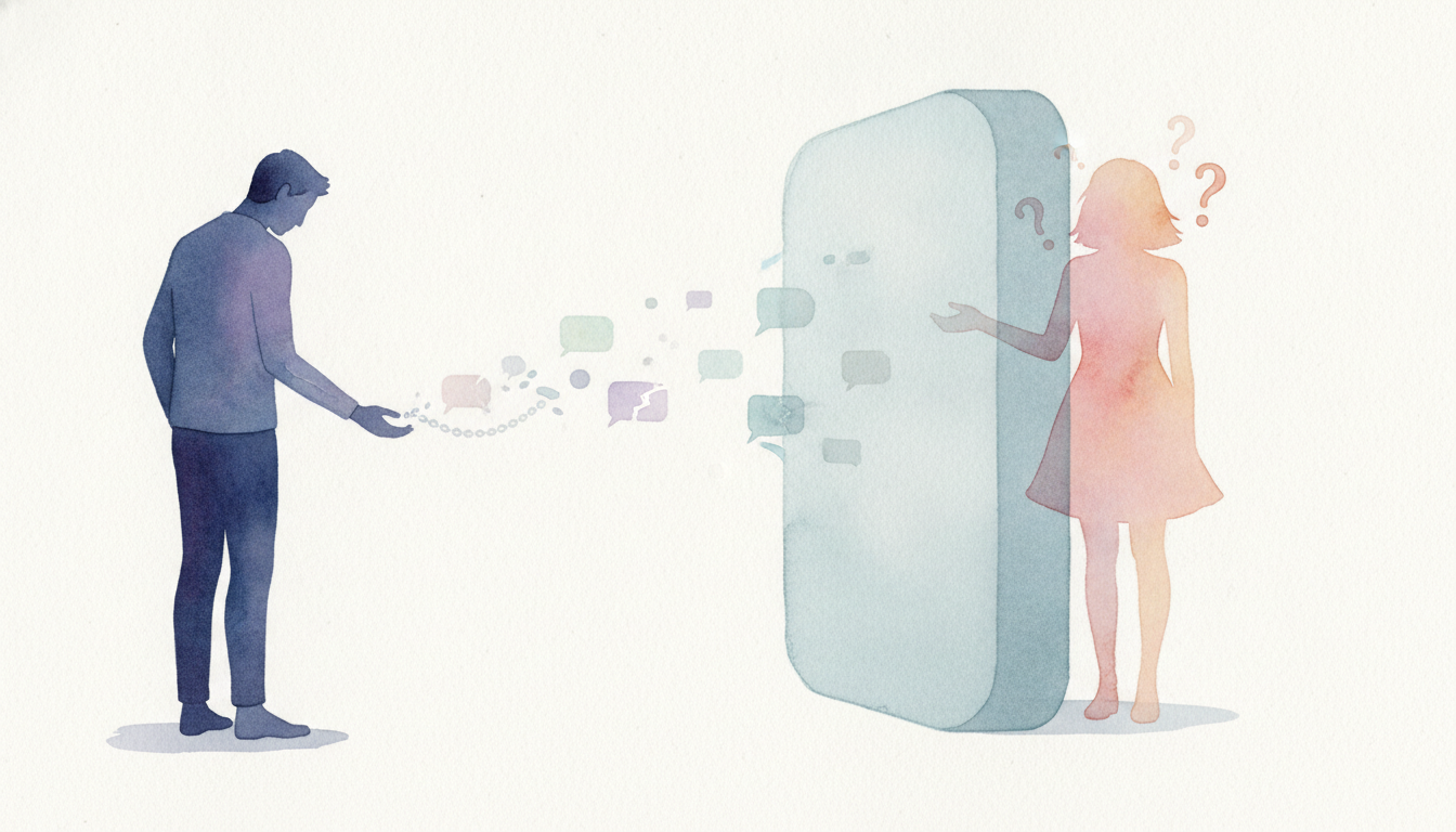 未読無視からのブロックは、彼が自分を守るための最終手段だったのかもしれません