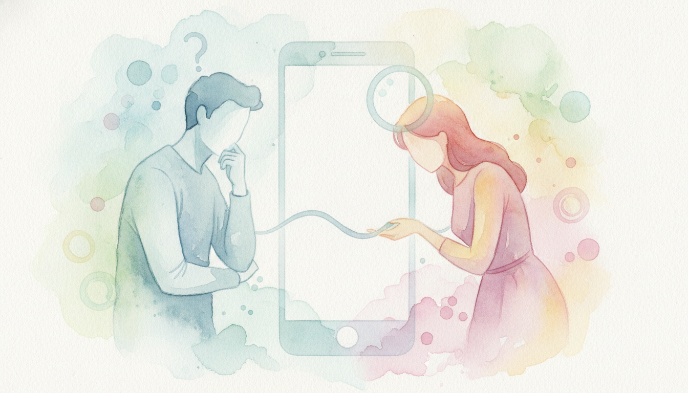 彼がLINEで質問してこないのはなぜ？男性心理の深層