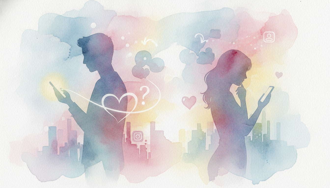 彼女持ち男性がインスタDMを送る5つの心理と本音