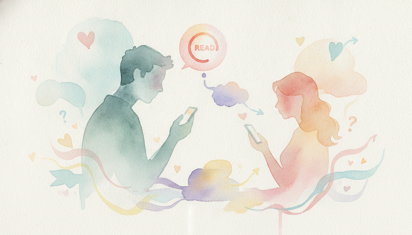 既読は早くても返信が遅いのは「脈なし」とは限らない?