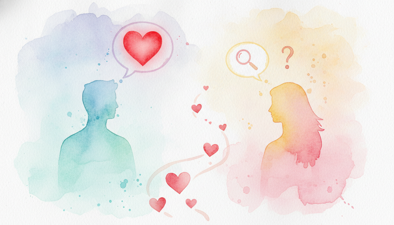 なぜ男性はDMでハートだけを送るの？その裏にある心理を解説