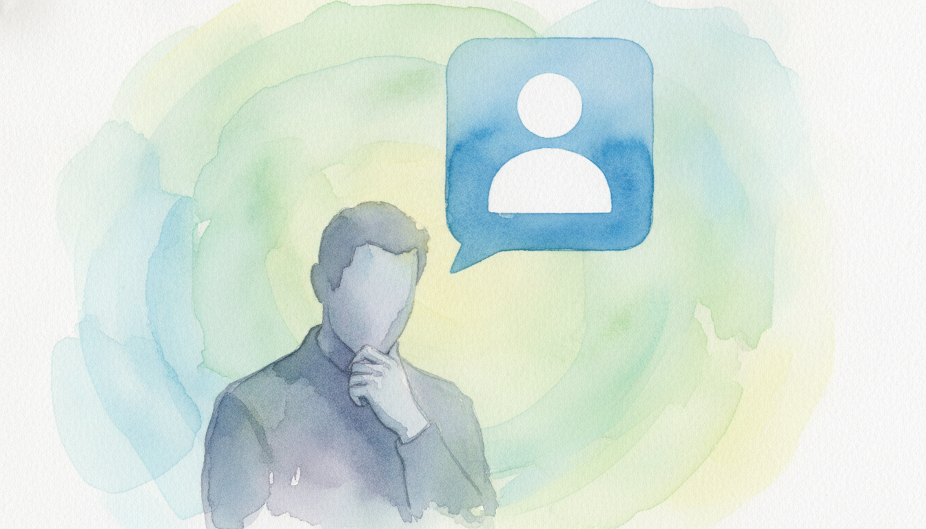 なぜ男性はLINEアイコンをデフォルトのままにするのか?