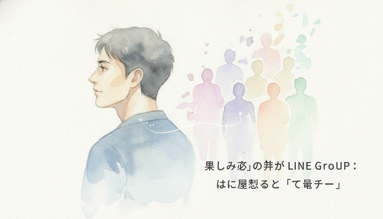 まとめ：LINEグループ退会は彼の「心の整理」と受け止めよう